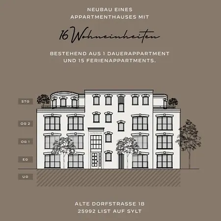 Apartman Riverside Auf Sylt List